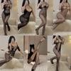 Seductive Lace Mesh Plus Size Sling Lingerie Set