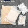 Travel Storage Bags, Transparent Dust-proof Underwear, Suitcases, Self-sealing Bags for Clothes, and Separate Bags for Travel Shoes