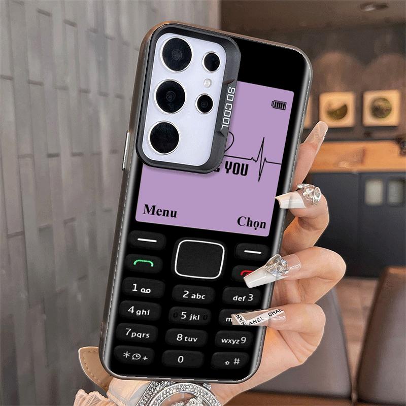 Funny Retro Callphone Shockproof Phone Case for Samsung A17 A16 A15 A14 A37 A57 A36 A56 A26 A35 A55 A25 A34 A54 A24 A13 A23 A33