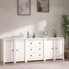 Day and Night - Day and Night Solid White Pine Wood Sideboard 230 X 35 X 80 Cm