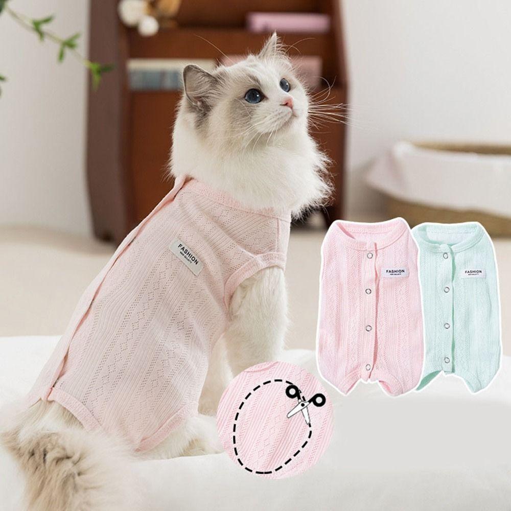 Thin Section Dog Wrap Belly Clothes Solid Color Pet Air-conditioning Clothing  for Dogs Cats