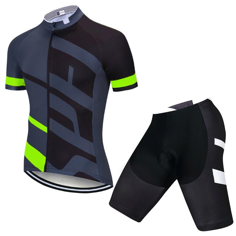 Rychleschnoucí sada cyklistického dresu s kraťasy Pánská Dámská Prodyšná Odvádějící pot Cyklistické oblečení Silniční Horská Jízda
