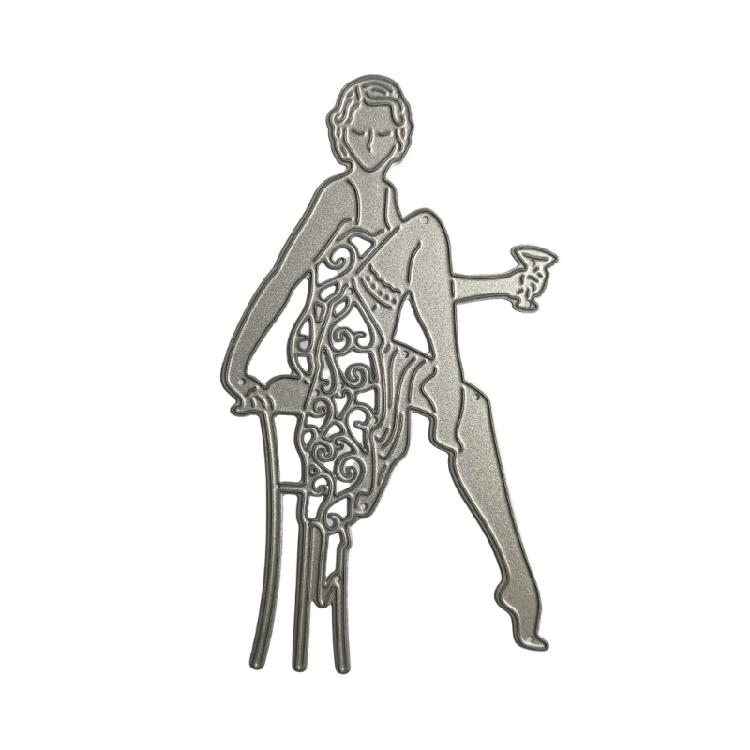 Tänzer Stanzformen Prägeschablonen für DIY Scrapbooking Album Karte Foto