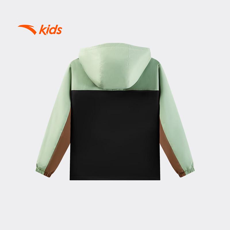 Anta Kids' Fleece Hooded Outdoor Jacket