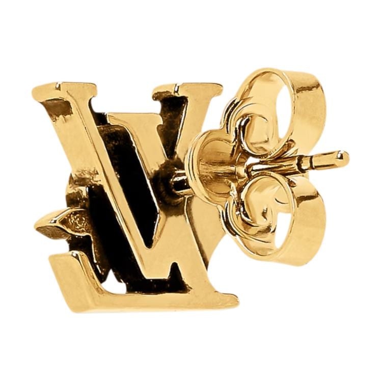 LOUIS VUITTON Earrings Men's Gold M03830