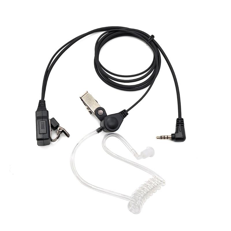Air Tube Earpiece Headset Replacement Headphone for 1s Talkies 3.5mm PTT Earpiece Radio Accessories