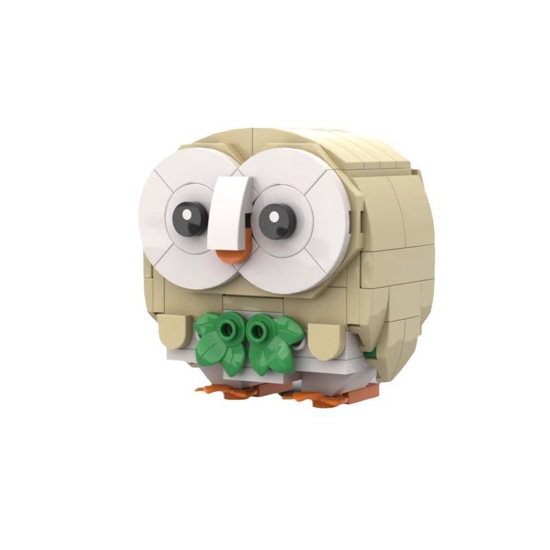 

MOC Cute Animlas Bird Owl Creative Model Set Building Blocks Ornaments Kit Toys for Children Kids Gifts Toy 154PCS Bricks 145301