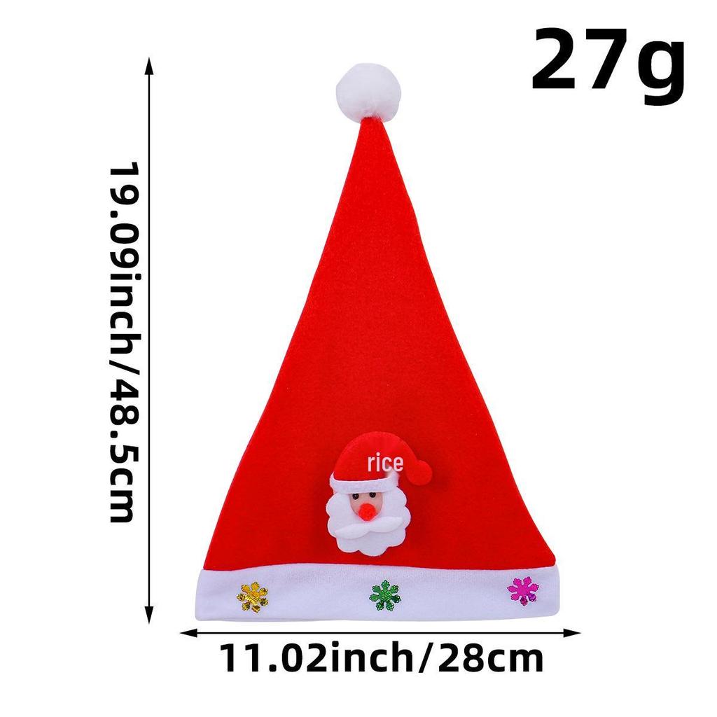 Přístavní Láska Svítící Vánoční čepice Santa Clause pro dospělé a děti