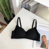 New Student Bra Seamless Sexy Sleep Underwear Women's Small Breasts Gather Without Steel Ring Upper Support Underwear Breathable