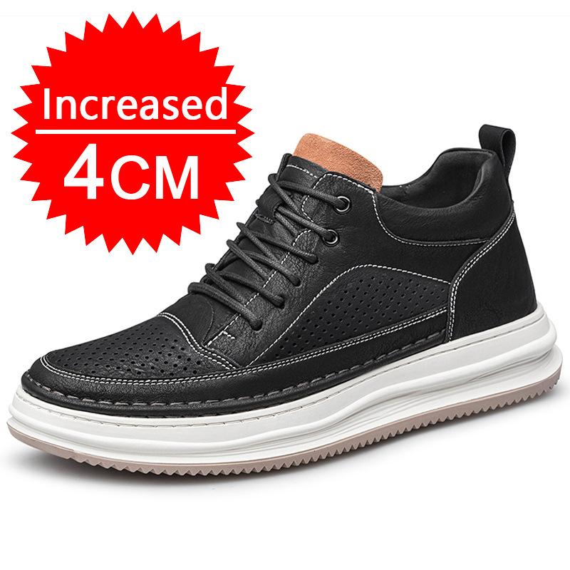 Scarpe con Rialzo COZOK Per Uomo alla Moda 4/6/8CM Aumento Altezza Interna Invisibile Outdoor Corsa Scarpe Sportive Casual Taglia 37-44