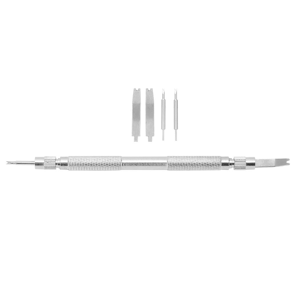 Watch Strap Spring Bar Link Pin Remover Tools with Spare Heads Watch Repairing Accessory