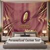 Custom Name Text Tapestry Queensland Maroons Personalized Polyester Wall Tapestry For Bedroom And Room