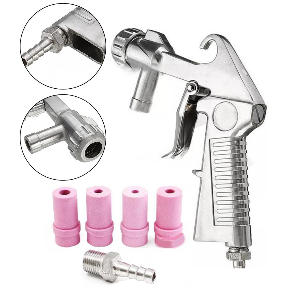 Siphon Feed Design Handheld Sandblasting Tool Pneumatic Sandblaster
