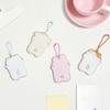 Lovely Cartoon Photocard Holder with Keychain,Cartoon Animal Photo Card Sleeve ID Bank Credit Card Holder Protector