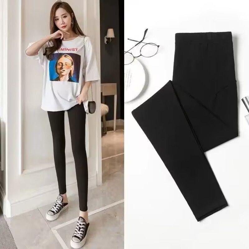 

Maternity Lace Trim Wide-Leg Pants - Women s Plus-Size Casual Spring/Summer Pants M (85-108 lbs)