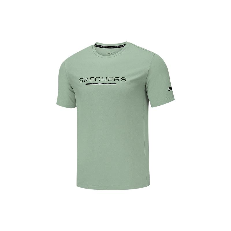 Skechers Moisture Wicking Quick Dry Breathable T-Shirt Men tops P226M239-0473 S