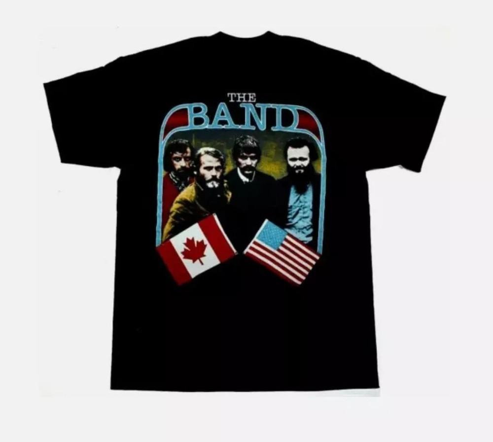 Levon Helm The Band 1983 World Tour Shirt Classic Black Unisex S-5XL  TU006 Unisex T-Shirt S
