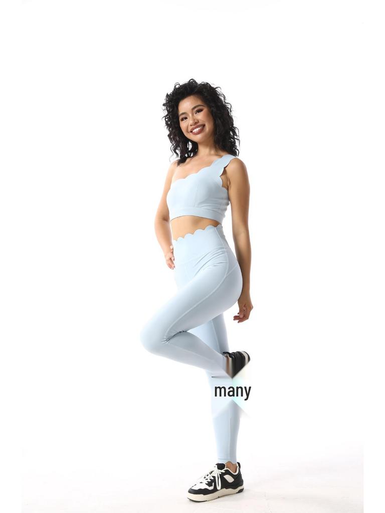 Women’s Yoga Lace Hip-Lifting Slimming Sports Pants for Cycling, Jogging, and Fitness