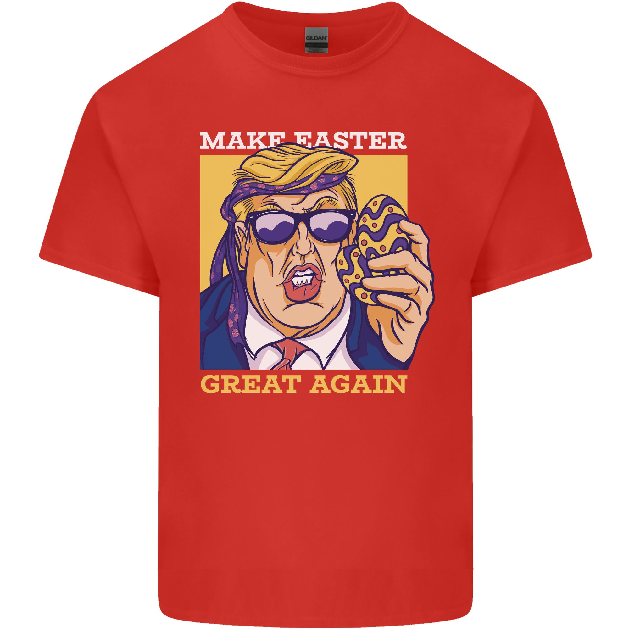 Make Easter Great Again Funny Donald Trump Unisexs Light Cotton TShirt S