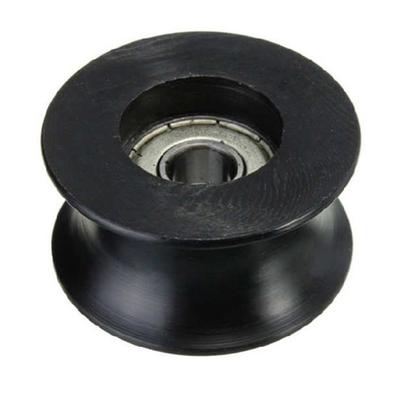 4pcs 0840UU U Type Groove Round Bottom Track Pulley Bearing Sliding Rollers Bearing For Automation Equipment Photographic Tracks
