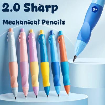 Durable Precise MechanicalPencils Adorable Auto - Lead PencilSet Extra Strong Refills School Homework Kawaii Stationery Supplies