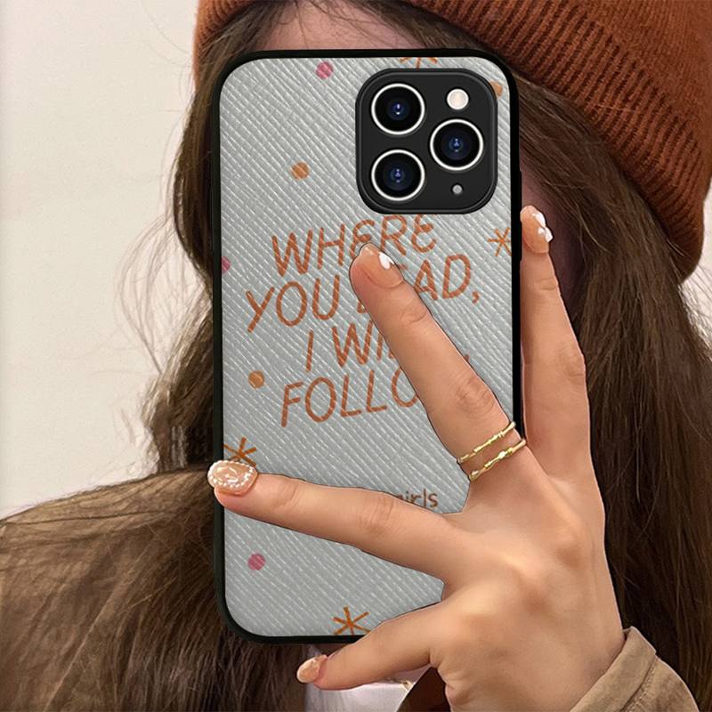 Gilmore Girls Pouzdro na telefon Pevné kožené pouzdro pro iPhone 11 12 13 Mini Pro Max 8 7 Plus SE 2020 X XR XS Coque