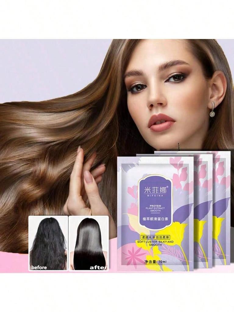 1/5/10/20pcs Amino Acid Hair Mask, Hair Conditioner, Steam Softening, Moisturizing & Nourishing, Rep