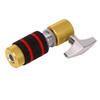 Hi Hat Clutch for 7mm Rod Alloy Jazz Drum Clutch Musical Instrument Accessory Red Black Felt