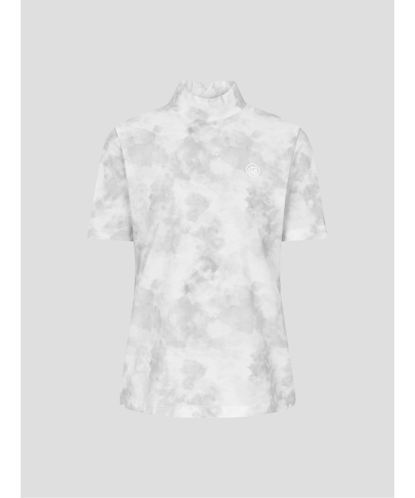 BEANPOLE GOLF [B_Under] Women'S Cloudy High-Neck Short-Sleeve T-Shirt - Light Gray