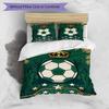 3pcs Duvet Cover Set (1*Duvet Cover + 2*Pillowcase, Without Core), Club Santos Laguna Print Bedding Set, Bedroom Decor, All‑Season, Birthday Gift