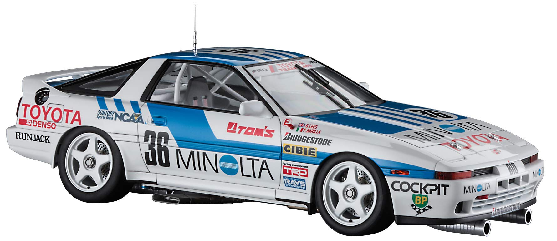 Hasegawa Minolta Supra Turbo A70 1988 InterTEC 1/24