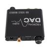 Digital to Analog Sound Converter 192KHz 24Bit USB Adjustable Volume with Optical Cable 3.5mm Jack