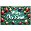 Winter Festive Display Colorful Ornaments Xmas Display Christmas Celebration Display Xmas Ornamental Merry Christmas Banner