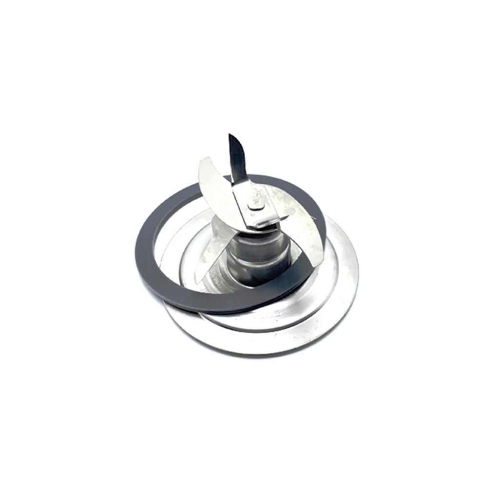 Stainless Steel Mixer Attachment Ice Crushing Blade Blender Blade Juicer Blade with Sealing Gasket for 1200W Juicer