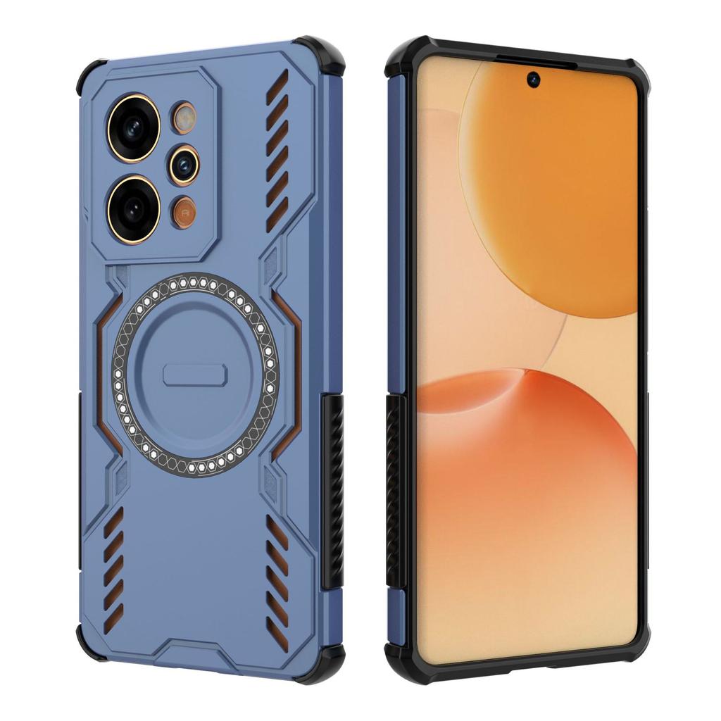 Para Oppo Realme P4 Power 5G/Realme Narzo Power 5G Funda Magnética, Cubierta de Teléfono a Prueba de Golpes con Disipación de Calor