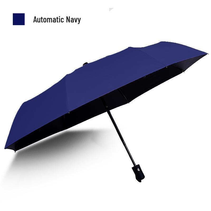 Automatic Three-Fold Sunshade Umbrella: UV-Protection & Rainproof for Men and Women