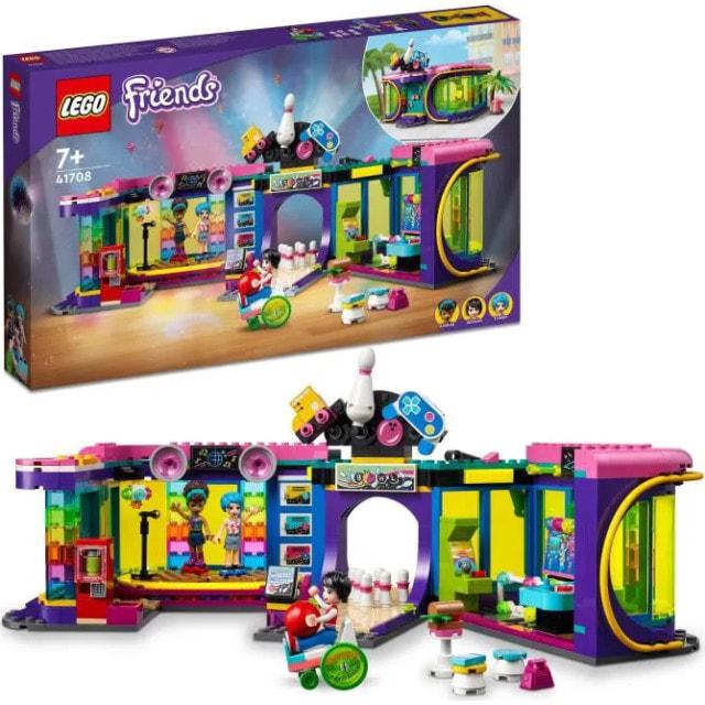 

LEGO Friends 41708 Roller Disco Arcade Hall, Spielzeug, Mini-Puppen, Kinder ab 7 Jahren