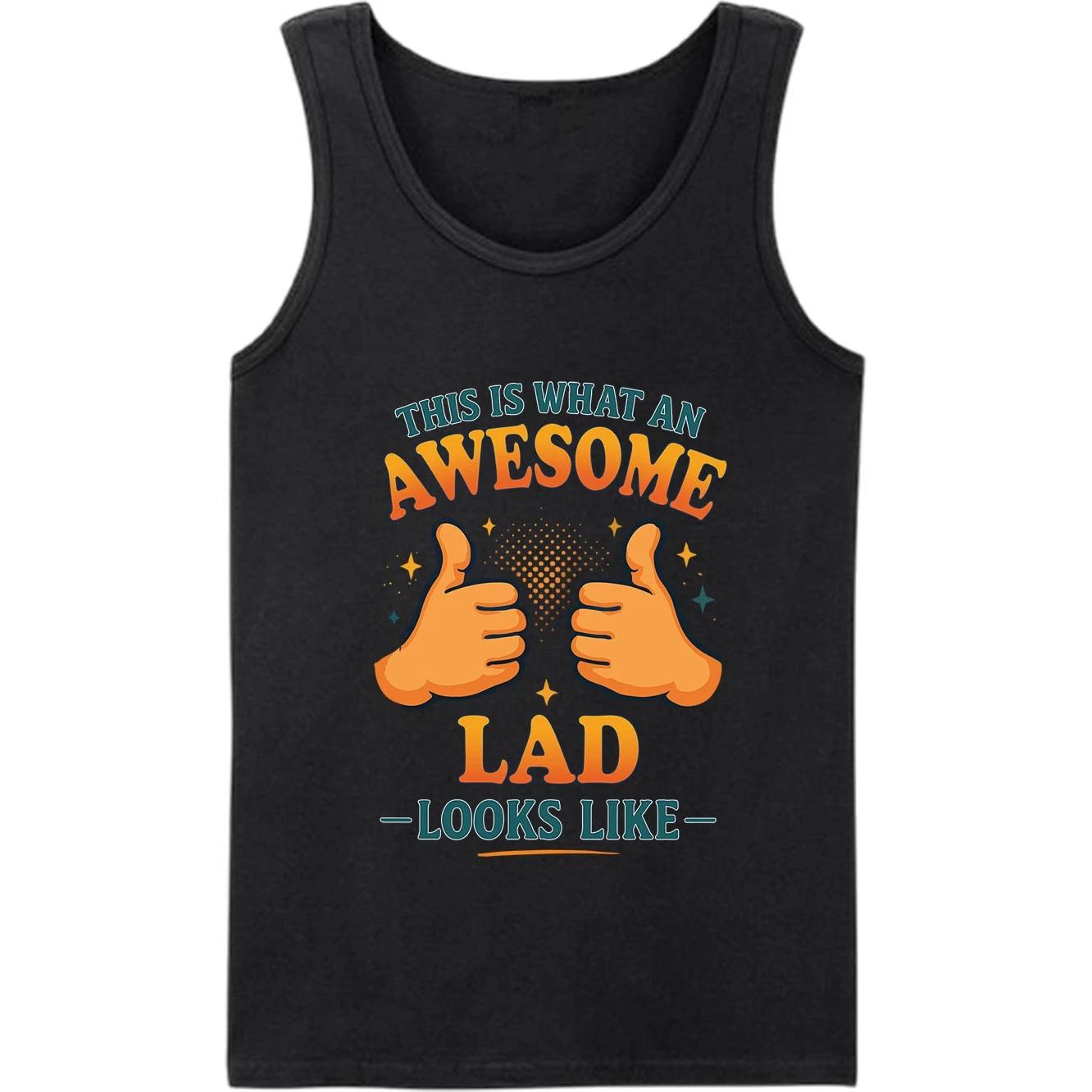 This is What an Awesome Lad Looks Like Vest, Gift for Men, Women 3XL