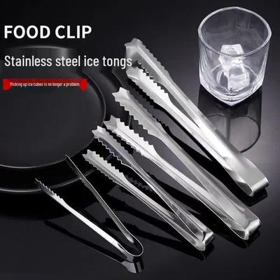 Stainless Steel Multi-purpose Mini Tongs for Ice, Sugar, Coffee, and Cocktails