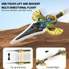 RC Flying Sword 360 Flip Fighter Jet Toy Remote Control Airplane RC Aerial Stunt Plane Toys Gifts for Kids Boys