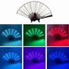 Leuchtender Faltfächer für Nachtclubs, TikTok-Influencer und Bühnenauftritte – Perfekt für Männer und Frauen