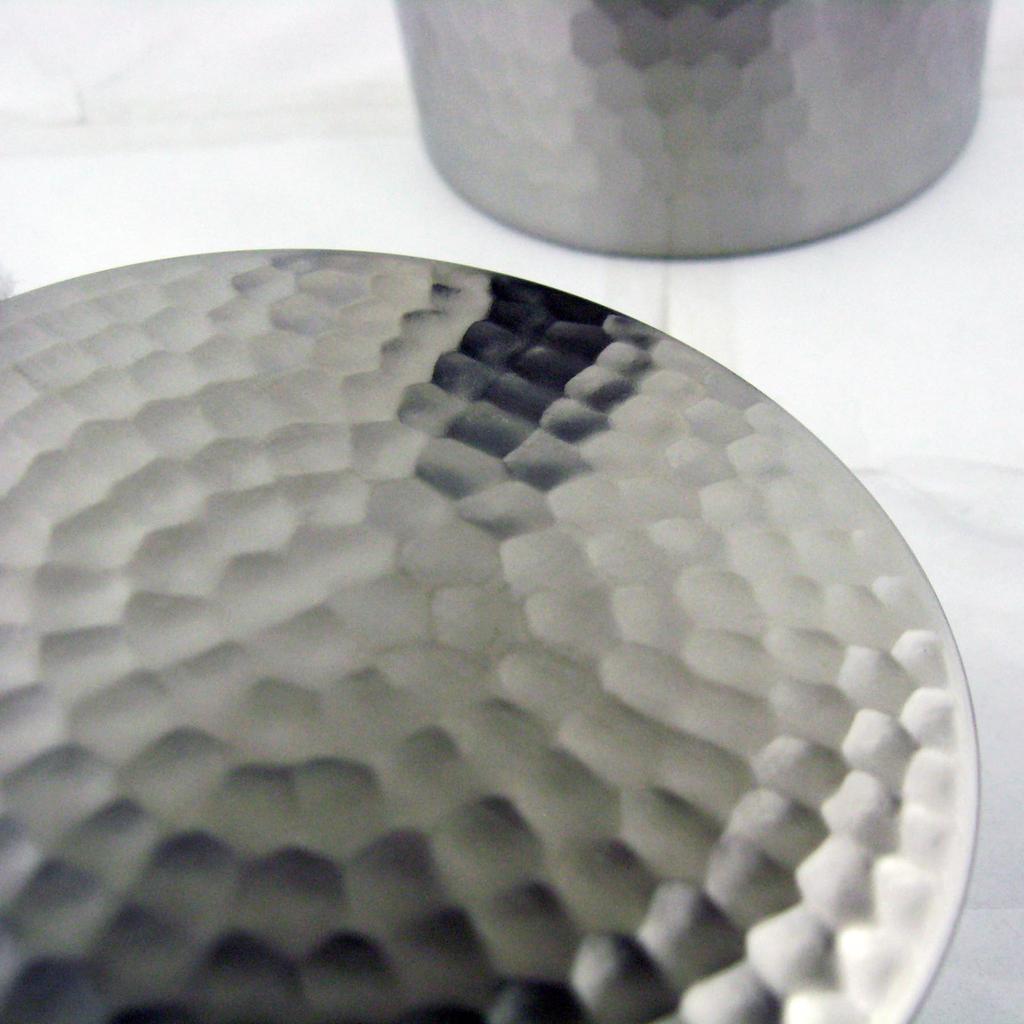 Nagao 18-8 Stainless Steel Tea Caddy, Small, 6.5cm Diameter X 11cm Height, Boxed, SECCHU, Made In Japan