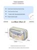 High-Capacity Cute Pencil Case for Girls - Perfect for Elementary and Junior High Students