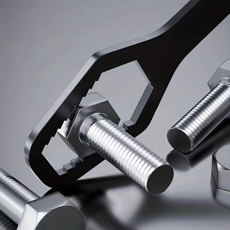 2PCS Adjustable Torx Wrench Set Large Small Self Tightening Double Ended 3-17mm 8-24mm for Auto Repair Home DIY Tools