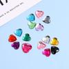 Imitation Taiwan Peach Heart Acrylic Rhinestones: Heart-shaped DIY Accessories for Apparel, Shoes, and Bags (No Hole)