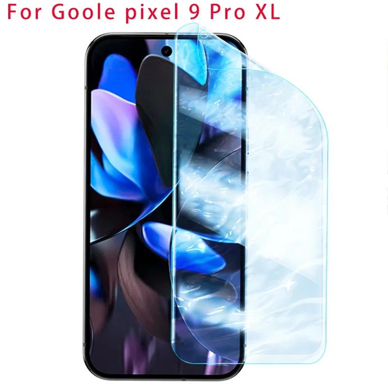 1-4PCS Full Cover Screen Protector Hydrogel Film For Google Pixel 9 XL 8 7 Pro 7A Soft TPU Clear Anti-scratch Film For Pixel 9 8