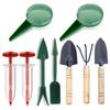 9/1Set Gardening Plastic Mini Seed Spreader Flower Plant Seed Sower with Tools Sowing Helper Manual Sowfor Garden Planting Tool