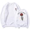Dark Adeline Haunting Romance Book Lover Women Graphic Hoodies Sleeve Long Pullover Sweatshirt Run Little Mouse Gift