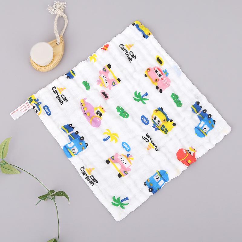 Dětská žínka z čisté bavlny - Šestivrstvá gáza s vysokou hustotou pro novorozence