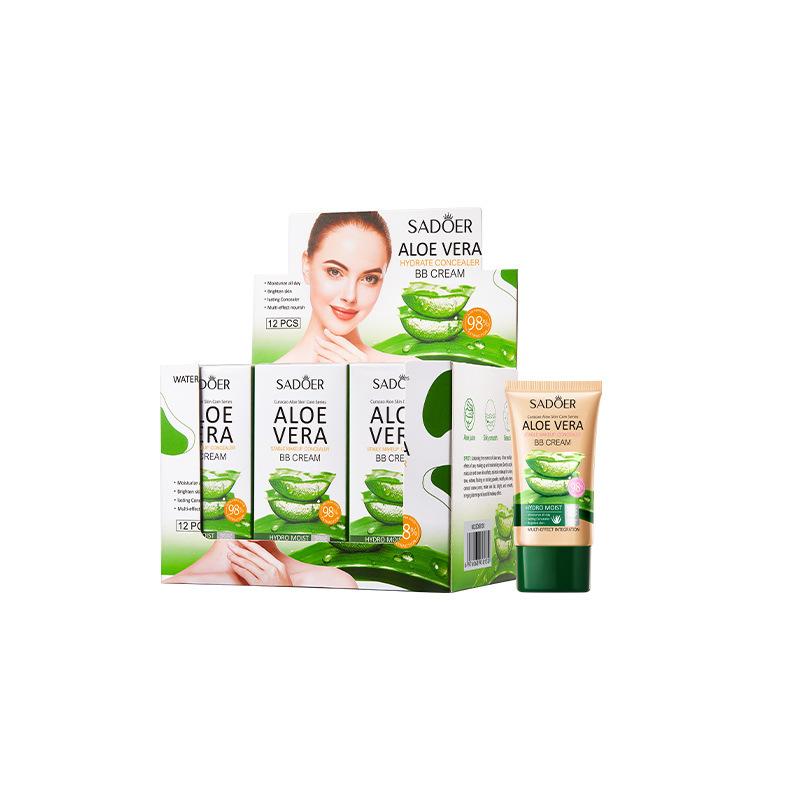 Makeup Aloe Vera BB Cream, Pending Makeup Concealer Repair Light BB Cream Kit Skin Care Products